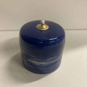 Mini-lampe à huile bleu nuit