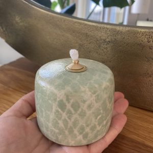 Mini-lampe à huile 'croco'
