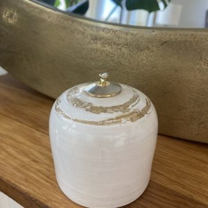 Mini-lampe à huile "dorée"