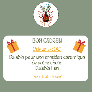 4/ Bon cadeau 50€