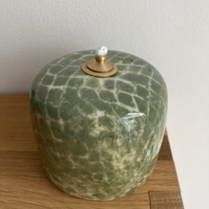 Mini-lampe à huile déco croco